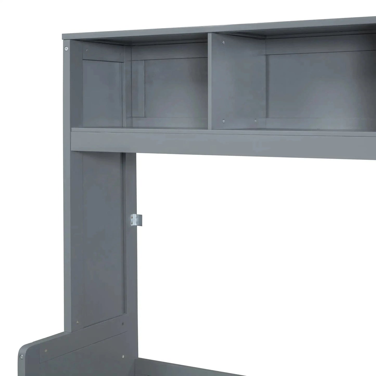 Aosom Murphy Wall Bed Murphy Bed with Storage and Closet - Available in 2 Sizes and 2 Colours