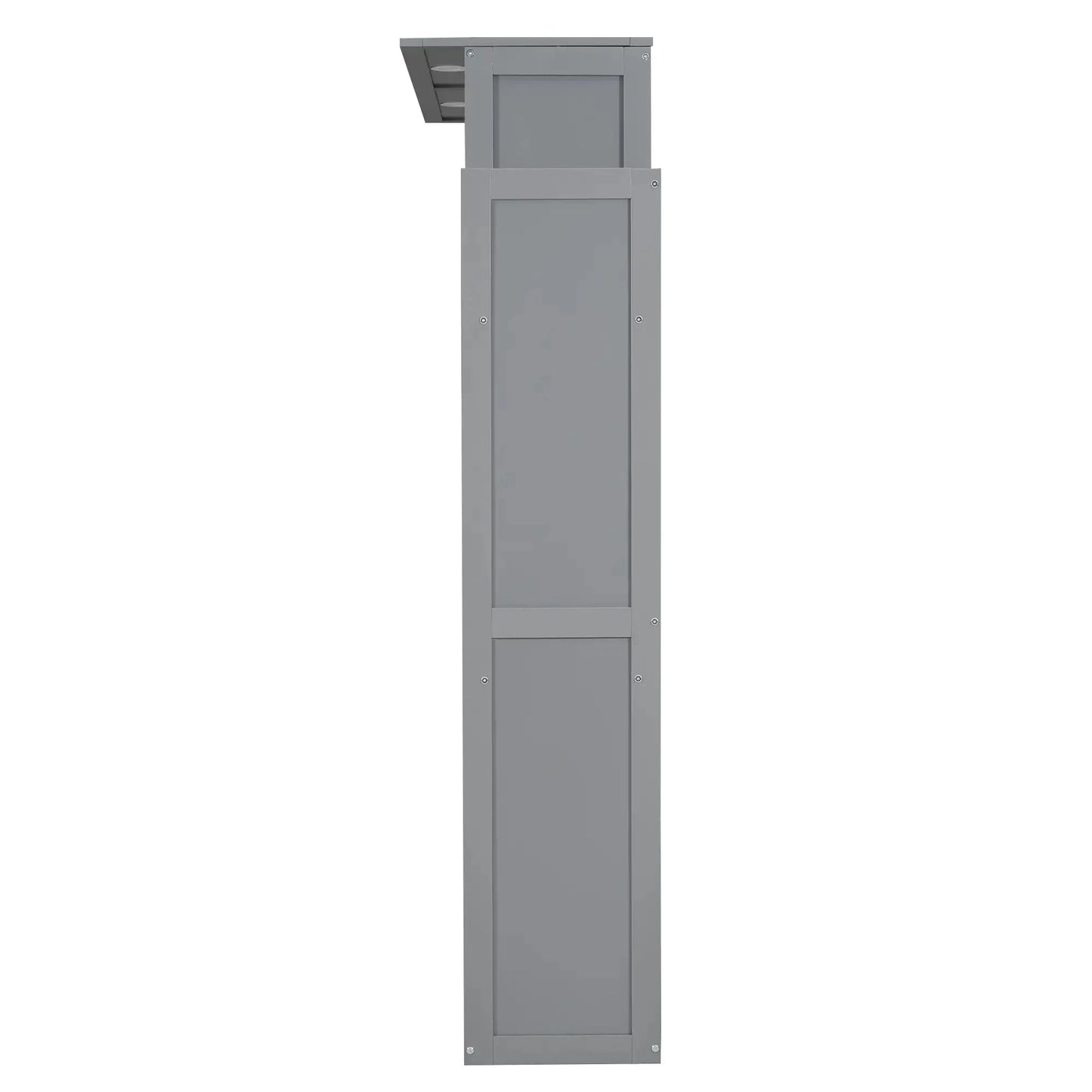 Aosom Murphy Wall Bed Murphy Wall Bed with Storage Shelves and LED Lights - Available in 2 Sizes and 2 Colours