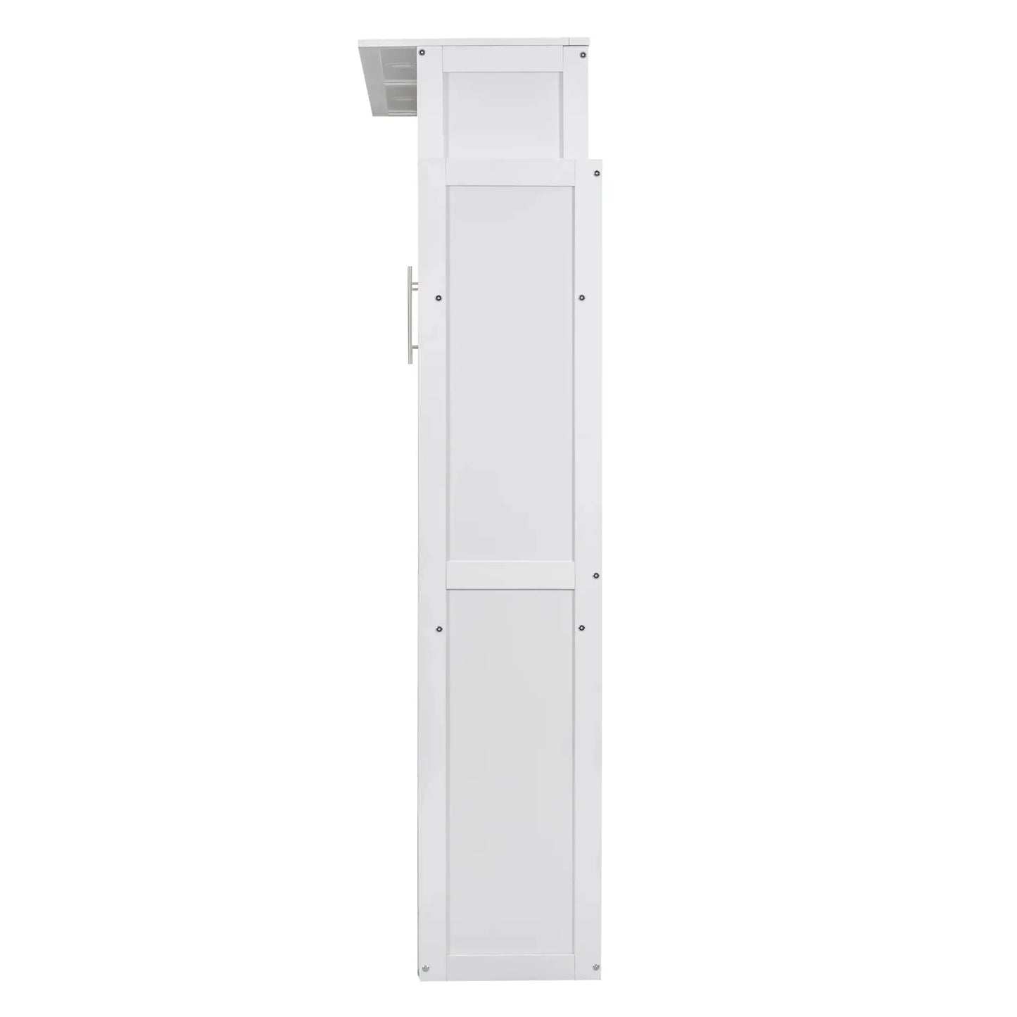 Aosom Murphy Wall Bed Murphy Wall Bed with Storage Shelves and LED Lights - Available in 2 Sizes and 2 Colours