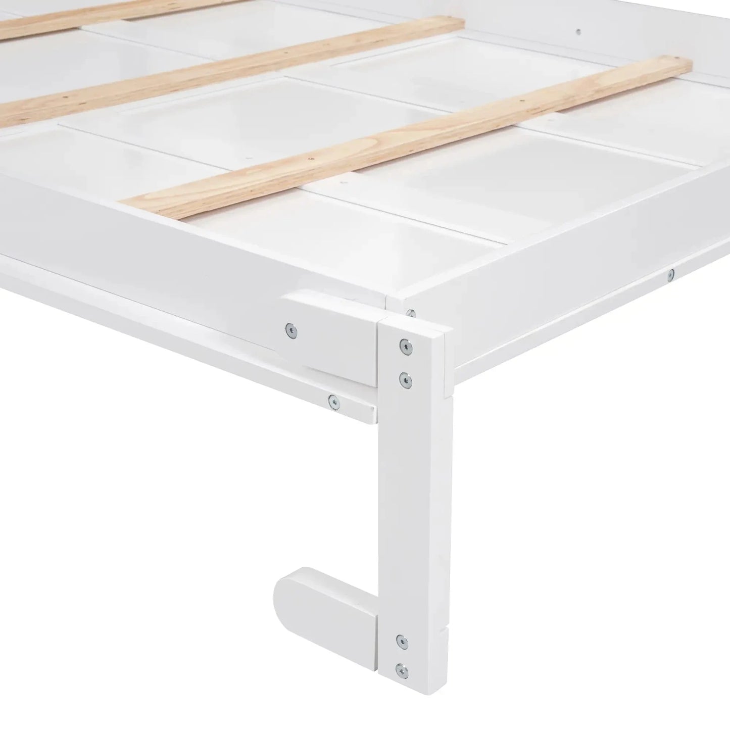 Aosom Murphy Wall Bed Murphy Wall Bed with Storage Shelves - Available in 2 Sizes and 2 Colours