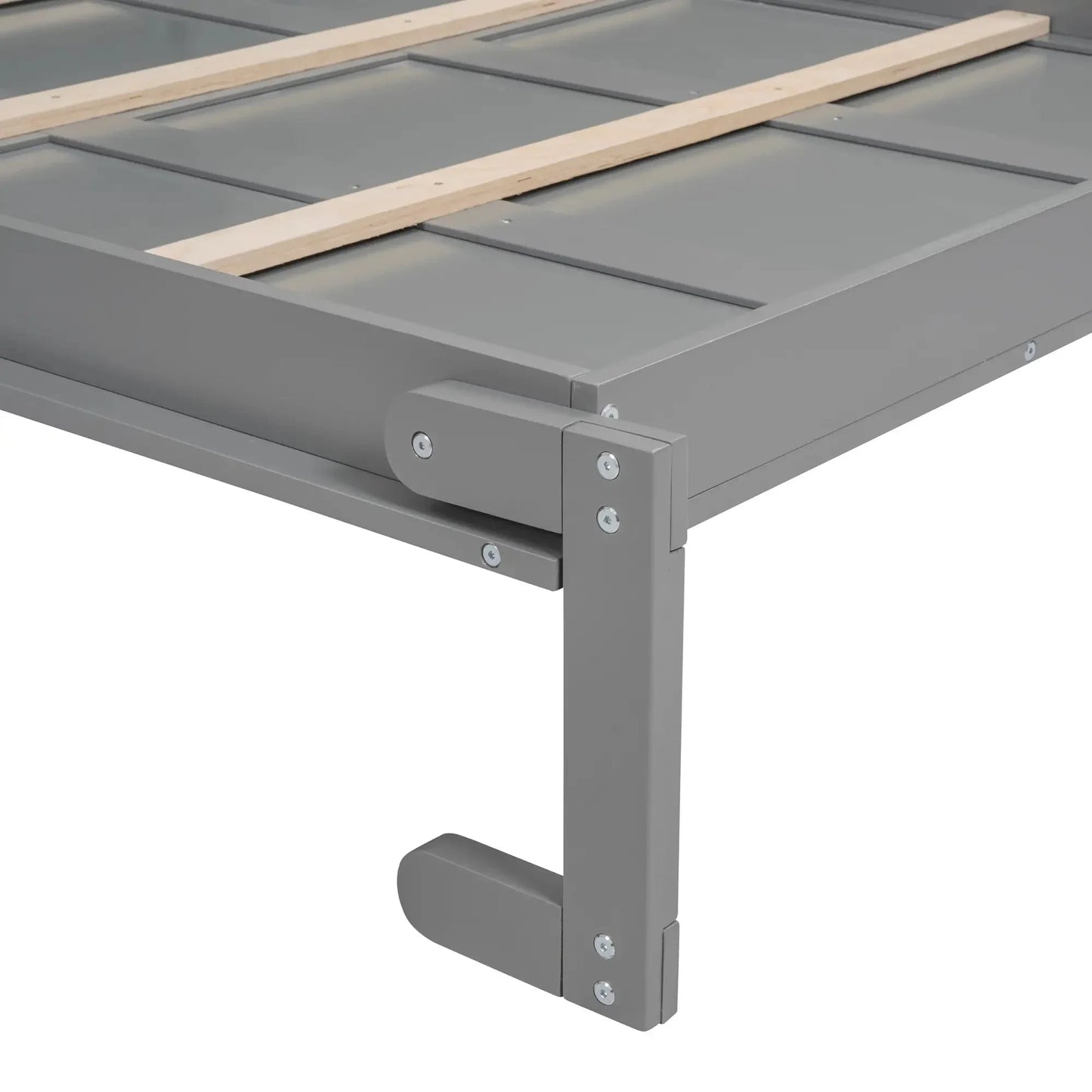 Aosom Murphy Wall Bed Murphy Wall Bed with Storage Shelves - Available in 2 Sizes and 2 Colours