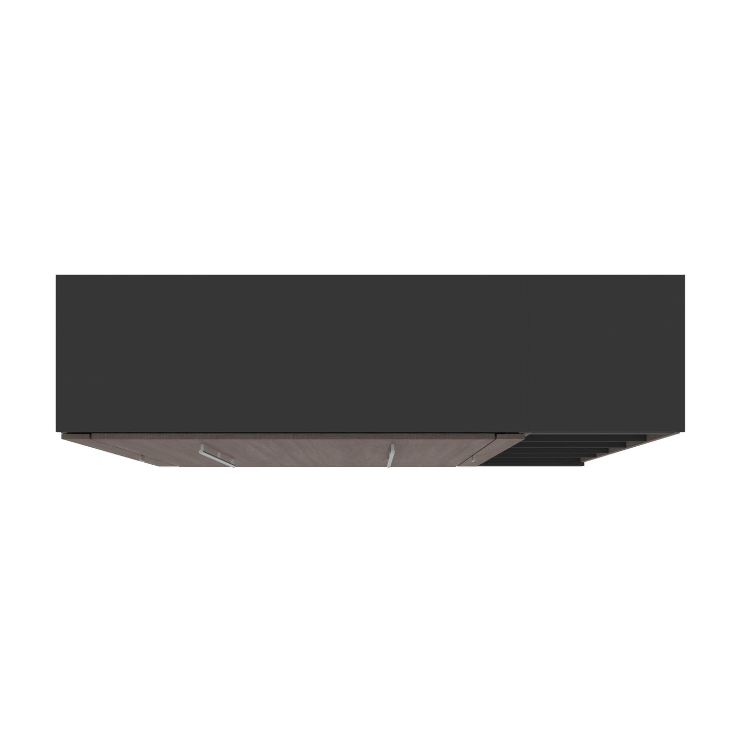 Modubox Murphy Wall Bed Orion Full Murphy Wall Bed with Narrow Shelving Unit - Available in 2 Colours