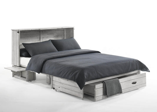 Pending - Night and Day Murphy Cabinet Bed Ranchero Murphy Cabinet Bed with Gel Memory Foam Mattress - Available in 2 Colours