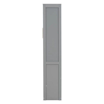 Aosom Murphy Wall Bed Murphy Wall Bed with Storage Shelves - Available in 2 Sizes and 2 Colours
