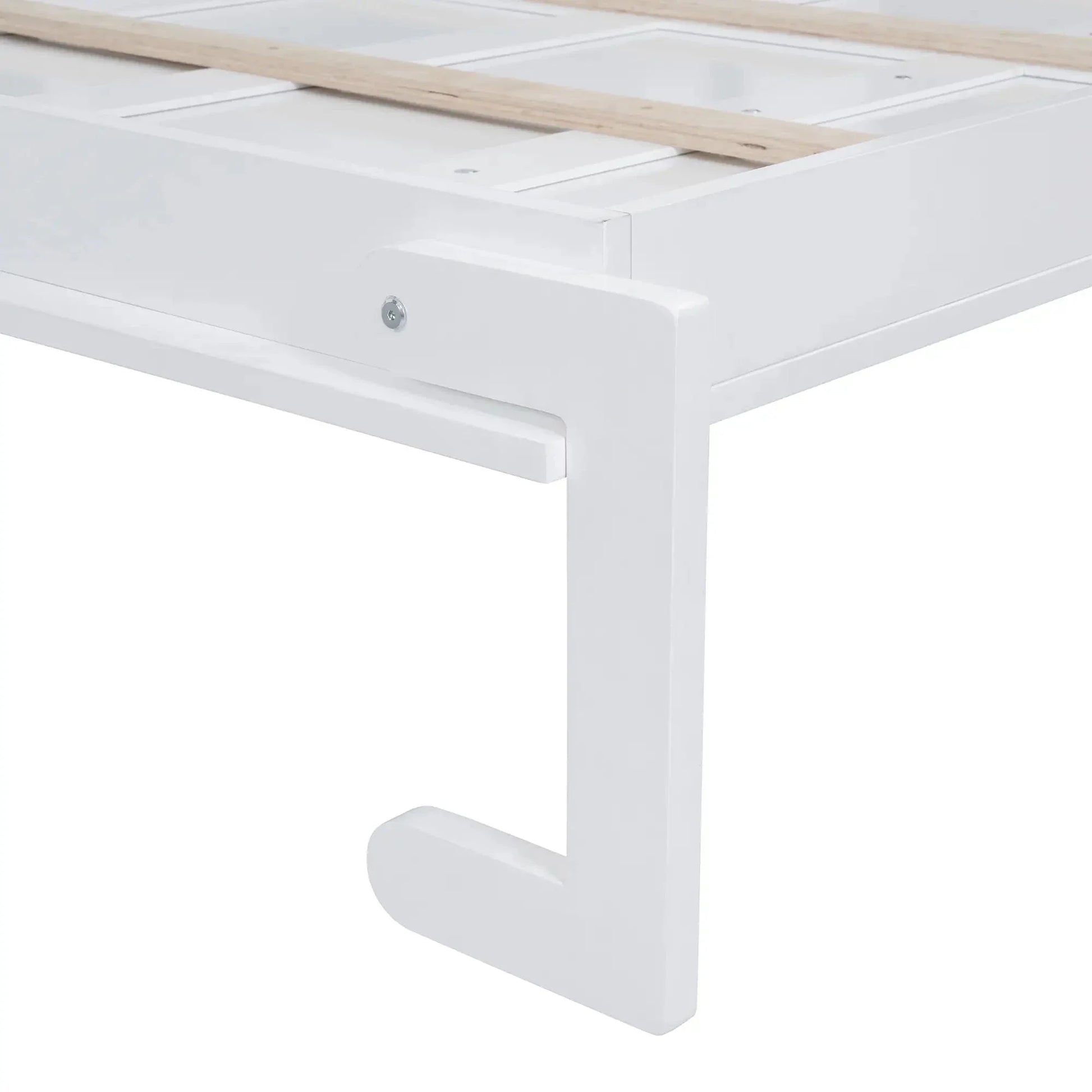 Aosom Murphy Wall Bed Queen Size Murphy Wall Bed with Storage - Available in 2 Colours