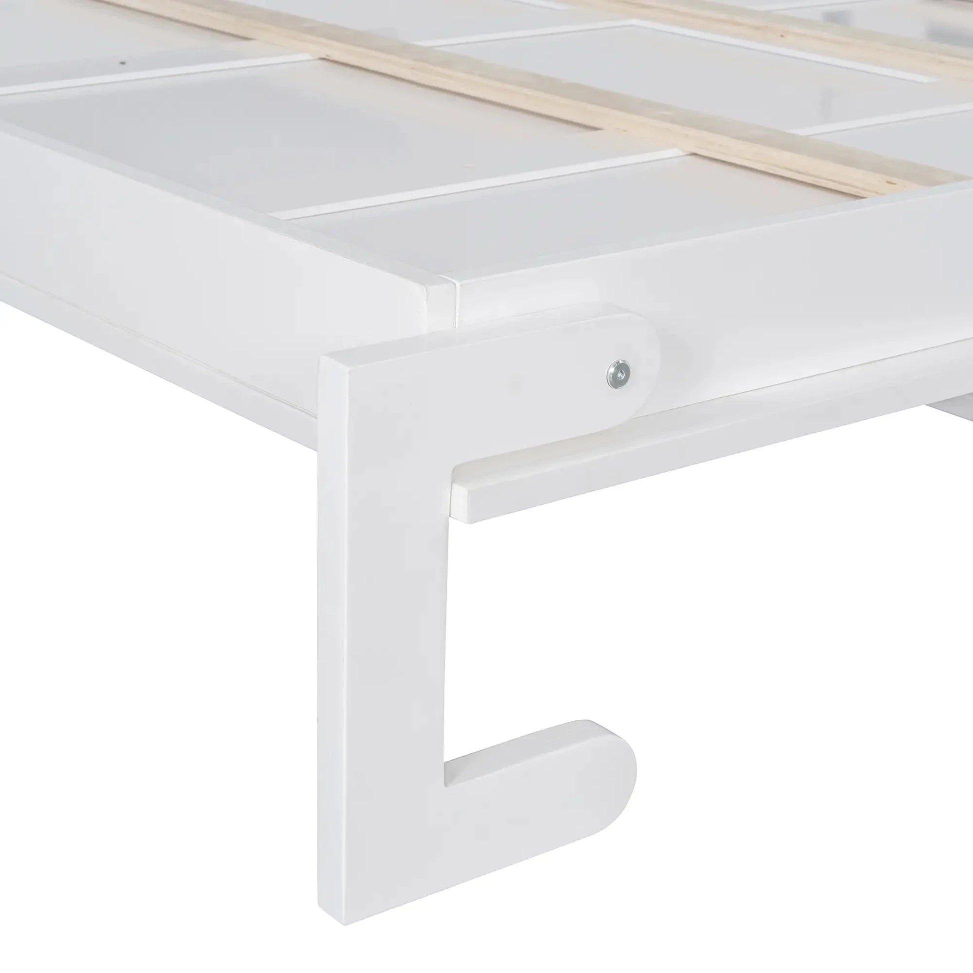 Aosom Murphy Wall Bed Queen Size Murphy Wall Bed with Storage, Drawers and Shelves - Available in 2 Colours