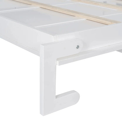 Aosom Murphy Wall Bed Queen Size Murphy Wall Bed with Storage, Drawers and Shelves - Available in 2 Colours
