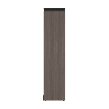 Modubox Murphy Wall Bed Orion 124"W Queen Murphy Wall Bed with 2 Shelving Units - Available in 2 Colours