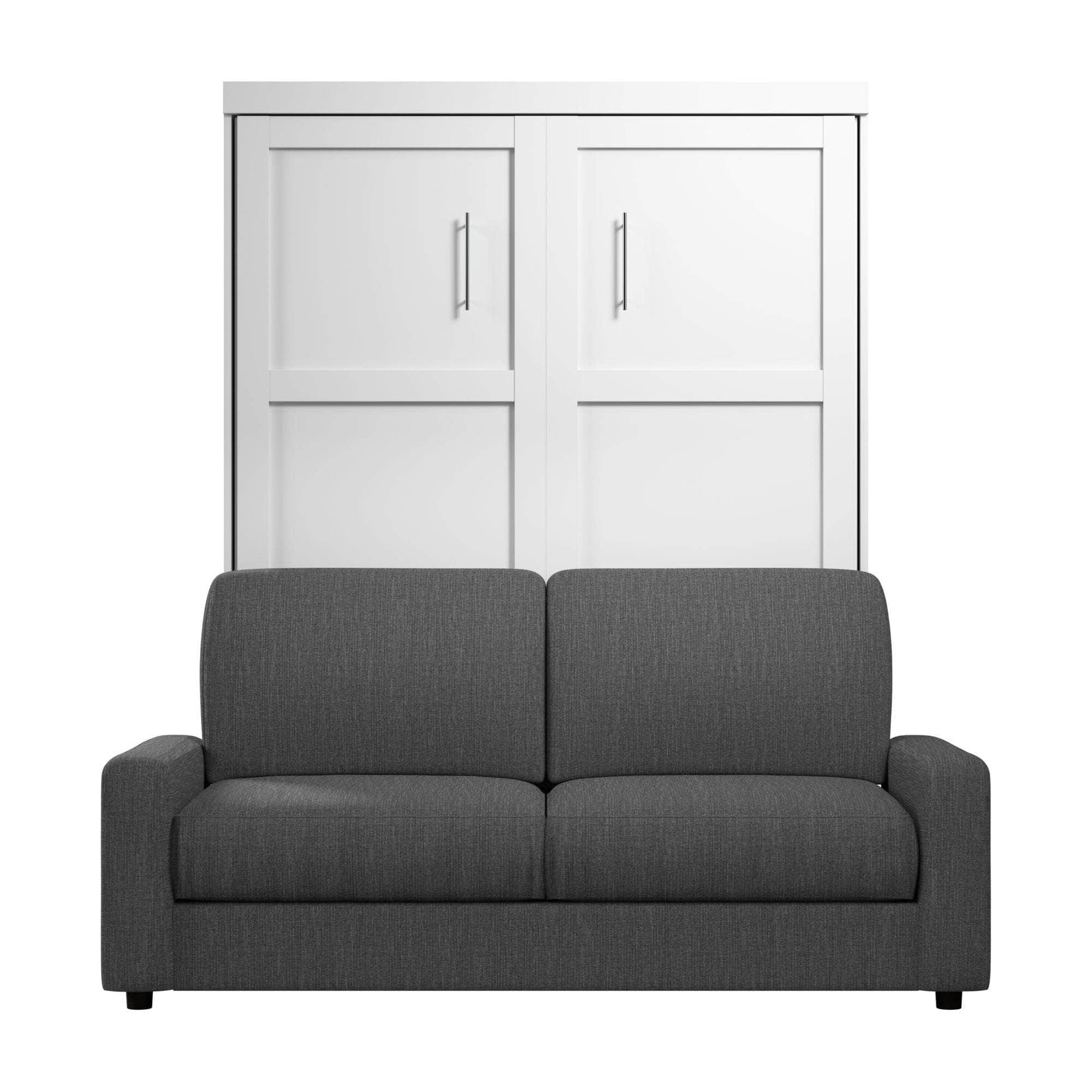 Modubox Murphy Wall Bed Pur Queen Murphy Wall Bed and a Sofa - Available in 2 Colours
