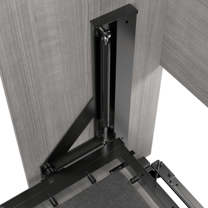 Pending - Modubox Claremont 85"W Queen Horizontal Murphy Bed - Available in 2 Colours