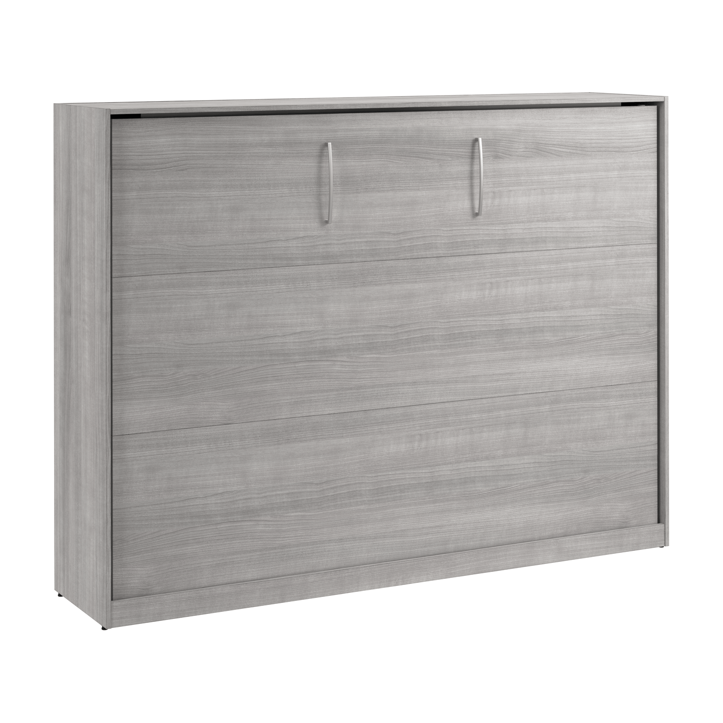 Pending - Modubox Platinum Grey Claremont 85"W Queen Horizontal Murphy Bed - Available in 2 Colours
