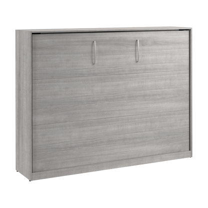 Pending - Modubox Platinum Grey Claremont 85"W Queen Horizontal Murphy Bed - Available in 2 Colours
