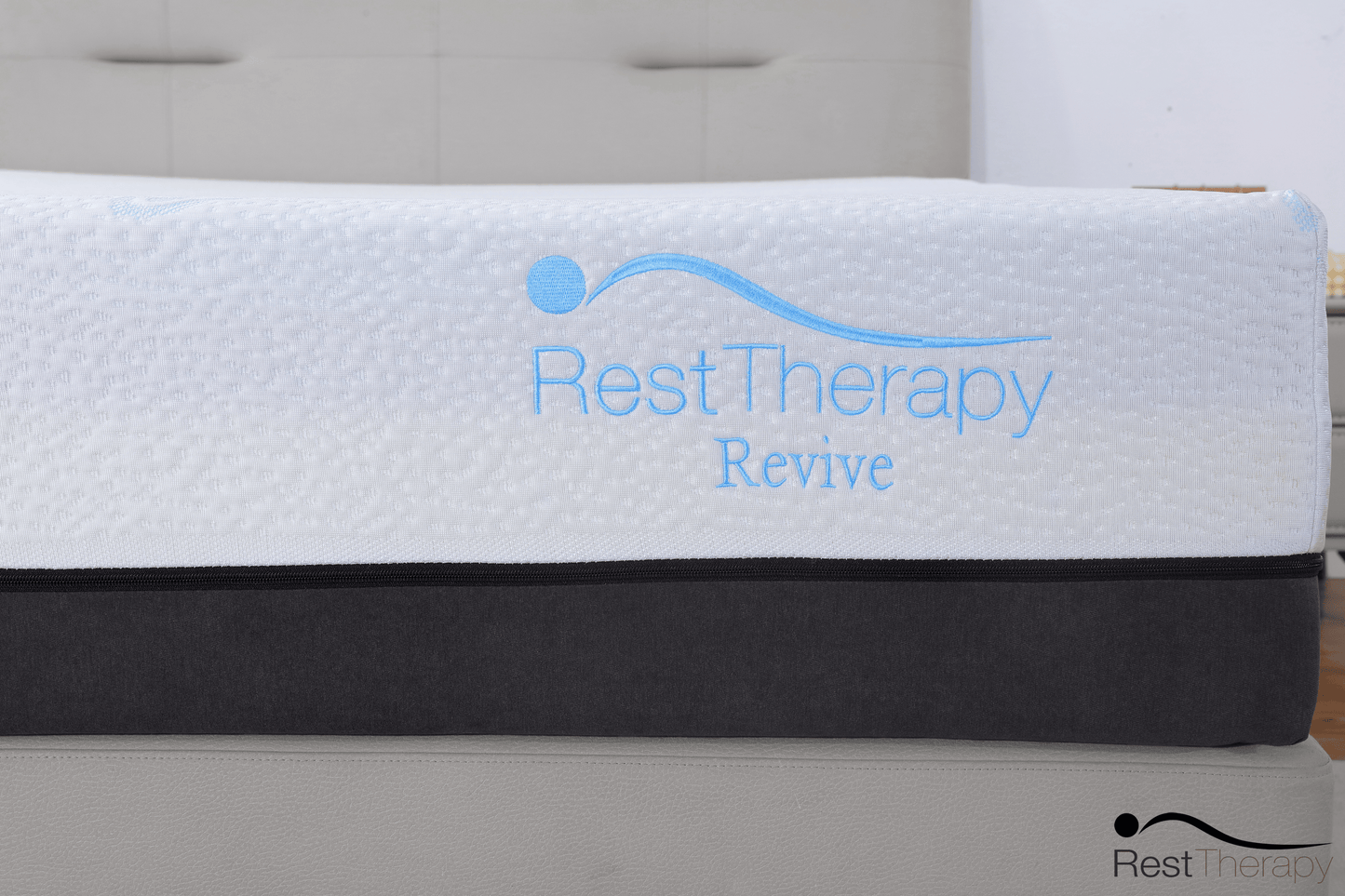 Rest Therapy Mattress 12 Inch Revive Ice Silk Cool Gel Memory Foam Mattress - Available in 4 Sizes
