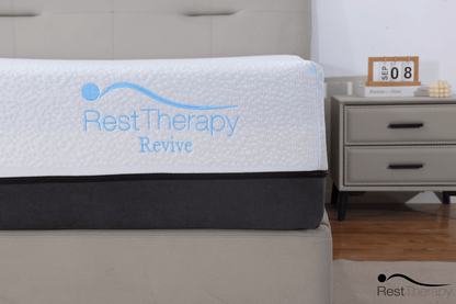 Rest Therapy Mattress 12 Inch Revive Ice Silk Cool Gel Memory Foam Mattress - Available in 4 Sizes