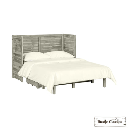 Stow Full Size Murphy Bed Cabinet Only - No Mattress - Available in 4 Colours