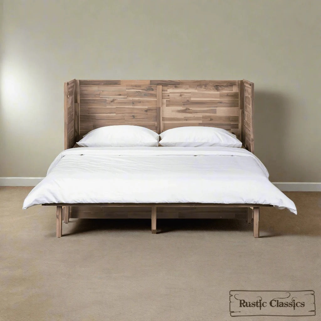 Stow Queen Size Murphy Bed Cabinet Only - No Mattress - Available in 4 Colours