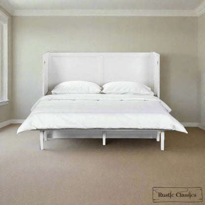 Stow Queen Size Murphy Bed Cabinet Only - No Mattress - Available in 4 Colours